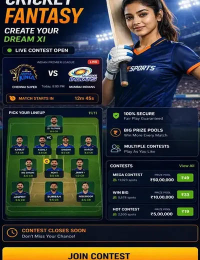 Pasa (pasaapk) fantasy cricket & matchday visual 3